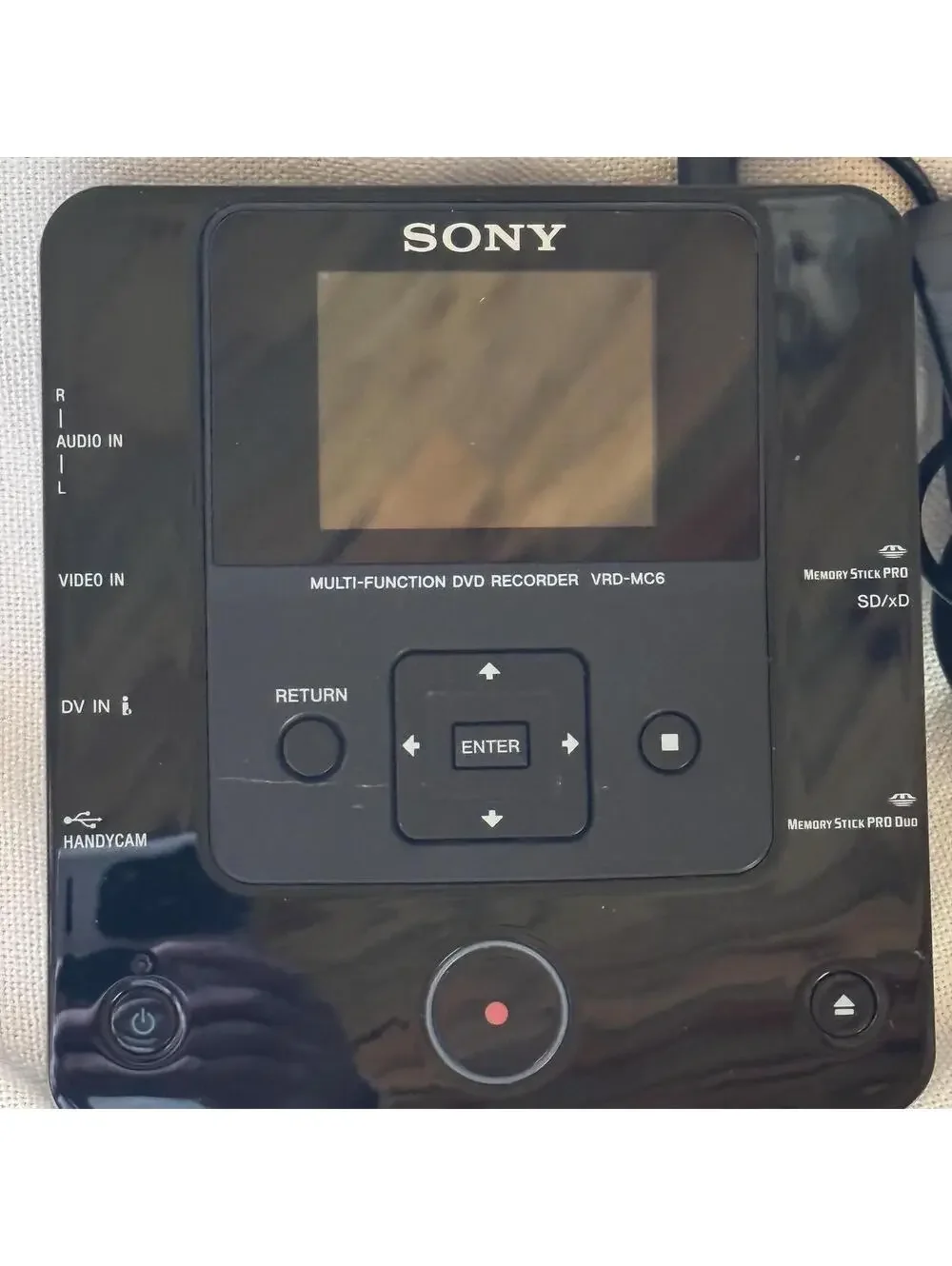 Sony Multi-Function DVD Recorder VRD-MC6 Clean PARTIAL CORD ONLY Not Tested
